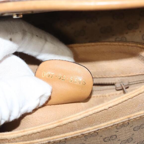 GUCCI Micro GG Supreme Shoulder Bag Pvc Beige Gold 007 92 007 92 - Picture 13 of 13